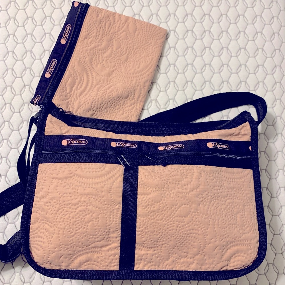 Lesportsac Candace Classic Crossbody Messenger Bag